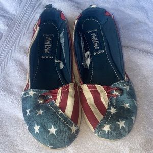 💥2/$10💥American Flag, 4th of July Shoes ❤️⭐️💙